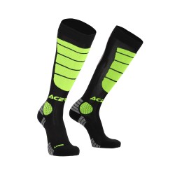 Sosete MX Impact Acerbis Negru/Galben