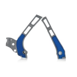 Protectii cadru X-Grip Yamaha Acerbis Argintiu/Albastru Protectii cadru X-Grip Yamaha Acerbis Argintiu/Albastru