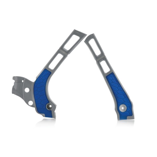 Protectii cadru X-Grip Yamaha Acerbis Argintiu/Albastru