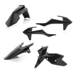 Kit plastice 16-18 Acerbis Negru