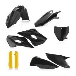 Kit complet plastice Husqvarna 16 Acerbis Negru/Galben