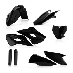 Kit complet plastice Husqvarna Acerbis Negru