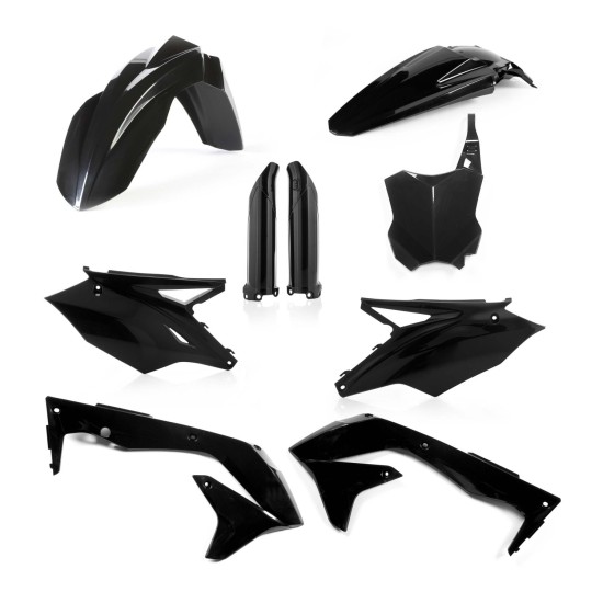 Kit complet plastice Kawasaki 16-17 Acerbis Negru