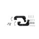 Handguard X-Ultimate Acerbis Portocaliu/Alb