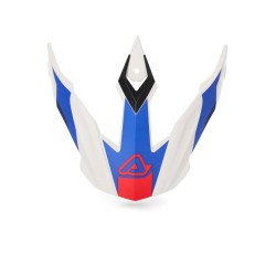Viziera superioara casca Flip FS-606 Acerbis Alb/Albastru/Rosu Viziera superioara casca Flip FS-606 Acerbis Alb/Albastru/Rosu