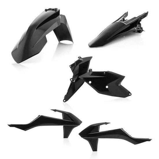 Kit plastice 17-19 Acerbis Negru