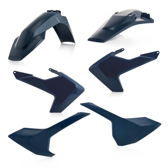 Kit plastice Husqvarna 17-19 Acerbis Albastru Kit plastice Husqvarna 17-19 Acerbis Albastru