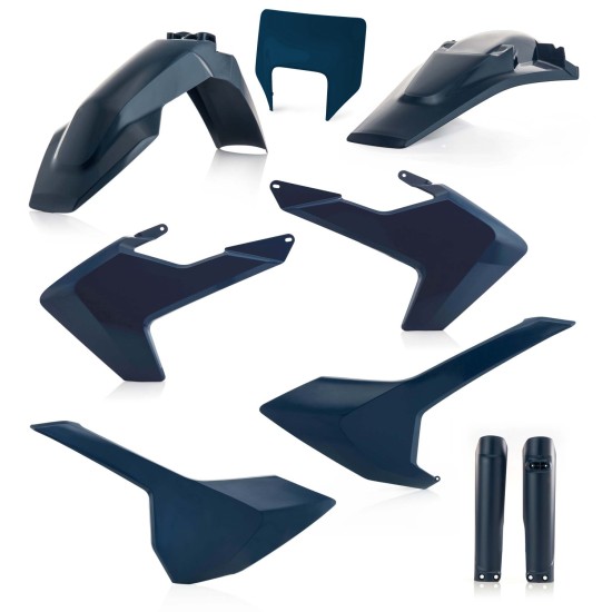 Kit complet plastice Husqvarna 17-19 Acerbis Albastru