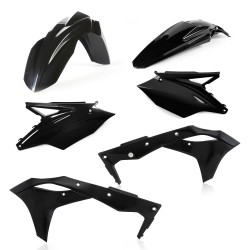 Kit plastice Kawasaki 17 Acerbis Negru Kit plastice Kawasaki 17 Acerbis Negru