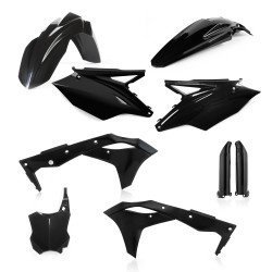 Kit complet plastice Kawasaki 17 Acerbis Negru