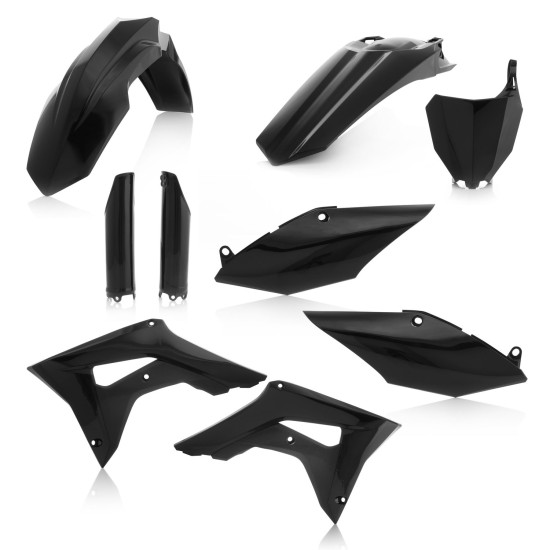 Kit complet plastice Honda 17-18 Acerbis Negru