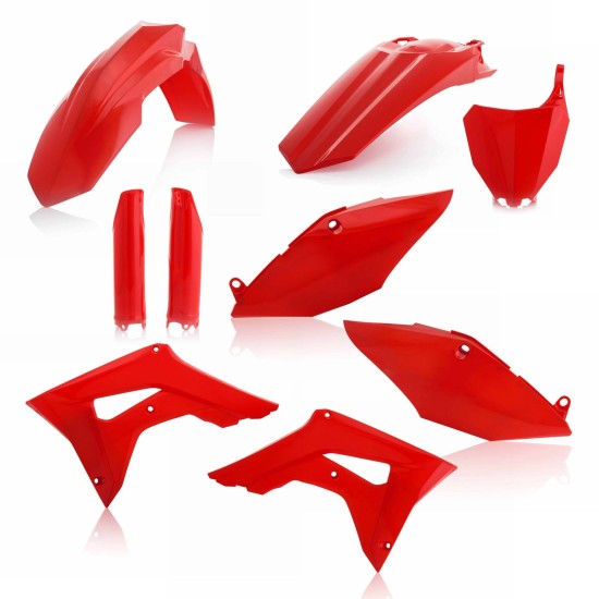 Kit complet plastice Honda 17-18 Acerbis Rosu