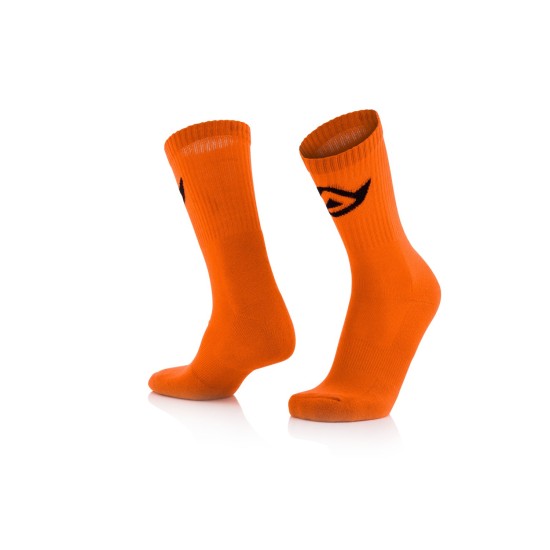 Sosete bumbac Acerbis Portocaliu Fluo