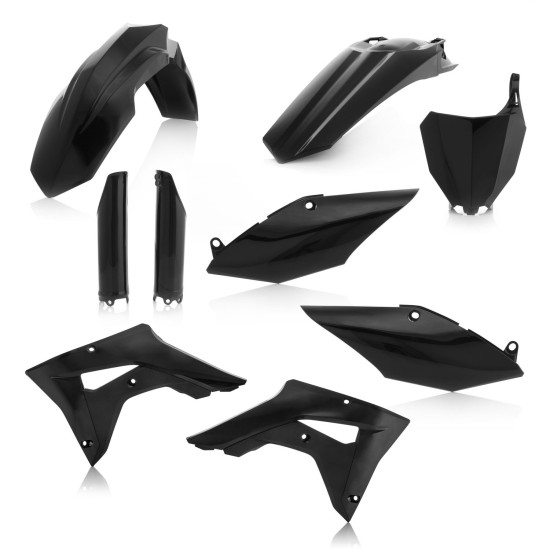 Kit complet plastice Honda 17-18 Acerbis Negru