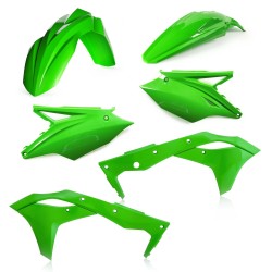 Kit plastice Kawasaki 18-20 Acerbis Verde Kit plastice Kawasaki 18-20 Acerbis Verde