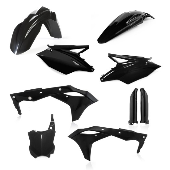 Kit complet plastice Kawasaki 18-20 Acerbis Negru