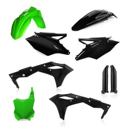 Kit complet plastice Kawasaki 18-20 Acerbis Negru/Verde
