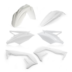 Kit plastice Kawasaki 18 Acerbis Alb Kit plastice Kawasaki 18 Acerbis Alb