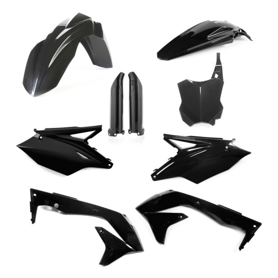 Kit complet plastice Kawasaki 18 Acerbis Negru