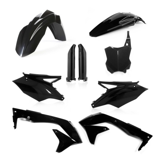 Kit complet plastice Kawasaki 18 Acerbis Negru