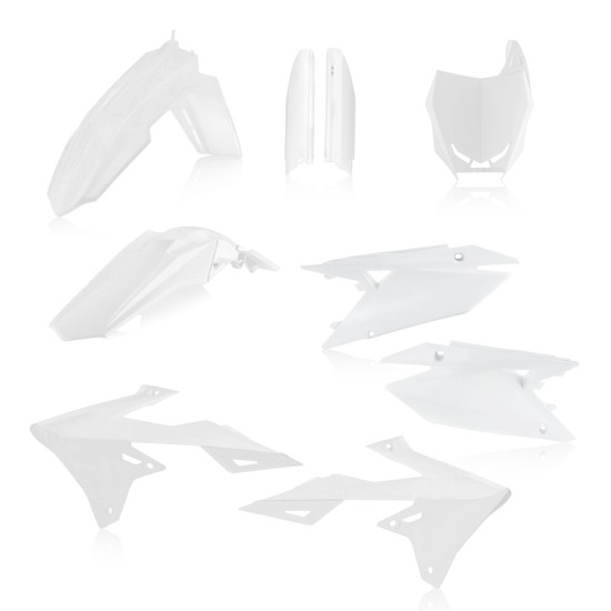 Kit complet plastice Suzuki 18-26 Acerbis Alb Kit complet plastice Suzuki 18-26 Acerbis Alb