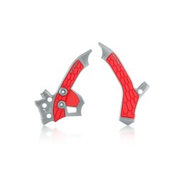 Protectii cadru X-Grip Honda 13-20 Acerbis Gri/Rosu