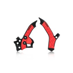 Protectii cadru X-Grip Honda 13-20 Acerbis Negru/Rosu