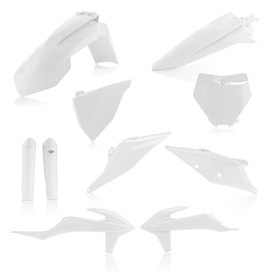 Kit complet plastice KTM 19-23 Acerbis Alb
