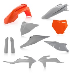 Kit complet plastice KTM 19-23 Acerbis Portocaliu/Gri
