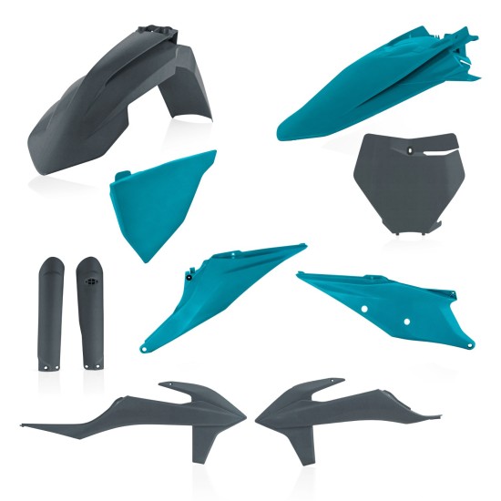 Kit complet plastice KTM 19-23 Acerbis Gri/Verde