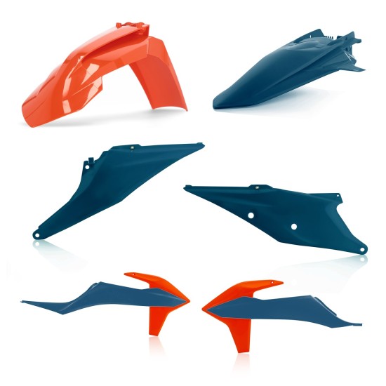 Kit plastice 19-23 Acerbis Albastru/Portocaliu