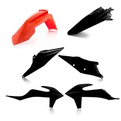 Kit plastice 19-23 Acerbis Negru/Portocaliu