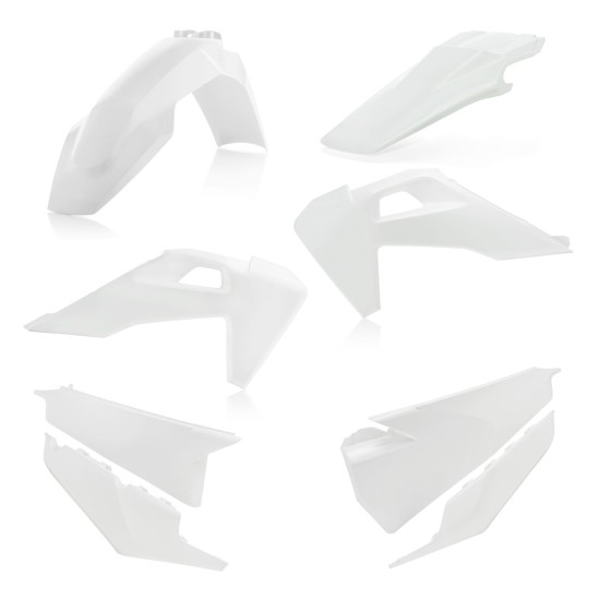 Kit plastice Husqvarna 19-22 Acerbis Alb Kit plastice Husqvarna 19-22 Acerbis Alb