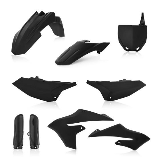 Kit complet plastice Yamaha 18-27 Acerbis Negru