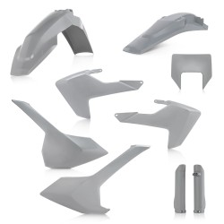 Kit complet plastice Husqvarna Acerbis Gri