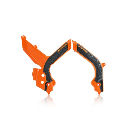 Protectii cadru X-Grip KTM 19-22 Acerbis Portocaliu/Negru