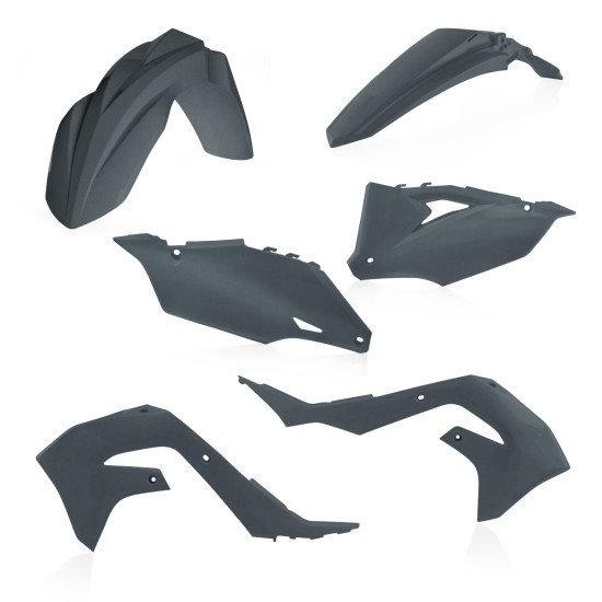 Kit plastice Kawasaki 19-24 Acerbis Gri Metalizat Kit plastice Kawasaki 19-24 Acerbis Gri Metalizat