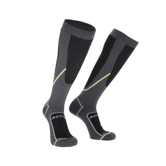 Sosete No-Wet Acerbis Negru/Galben