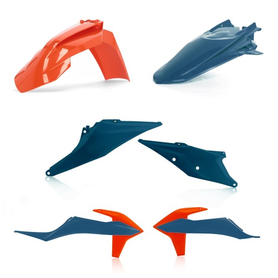 Kit plastice 20-23 Acerbis Albastru/Portocaliu