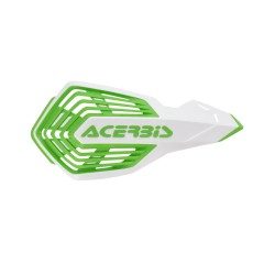 Handguard X-Future Acerbis Alb/Verde Handguard X-Future Acerbis Alb/Verde