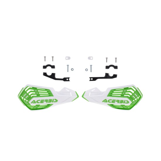 Handguard X-Future Acerbis Alb/Verde