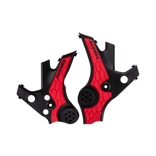 Protectii cadru X-Grip Honda 20-26 Acerbis Negru/Rosu