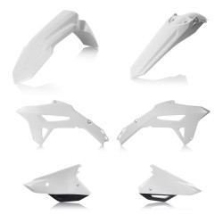 Kit plastice Honda 21-24 Acerbis Alb/Negru Kit plastice Honda 21-24 Acerbis Alb/Negru