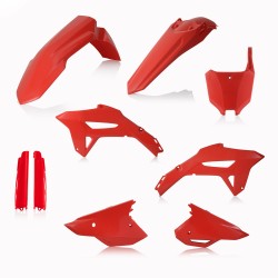 Kit complet plastice Honda 21-24 Acerbis Rosu