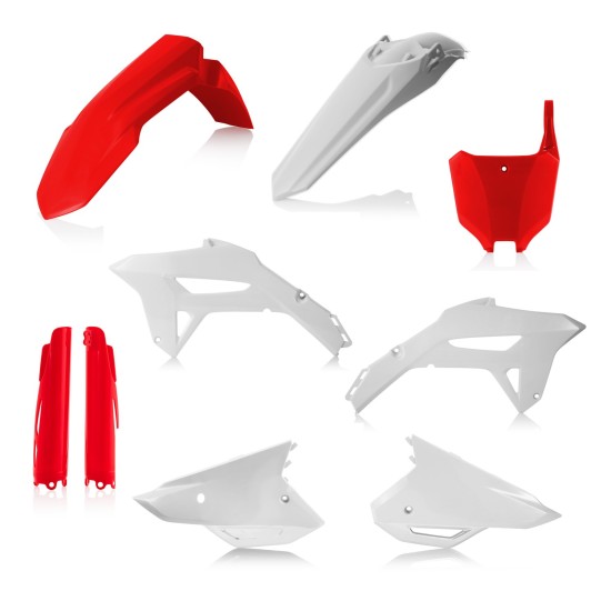 Kit complet plastice Honda 21-24 Acerbis Rosu/Alb