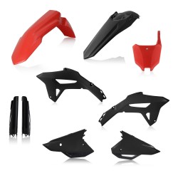 Kit complet plastice Honda 21-24 Acerbis Rosu/Negru