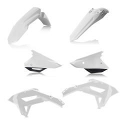 Kit plastice Honda 21-24 Acerbis Alb/Negru Kit plastice Honda 21-24 Acerbis Alb/Negru