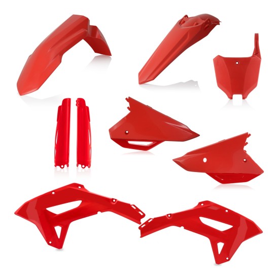 Kit complet plastice Honda 21-24 Acerbis Rosu