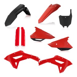 Kit complet plastice Honda 21-24 Acerbis Negru/Rosu