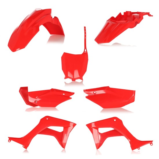 Kit complet plastice Honda 19-26 Acerbis Rosu